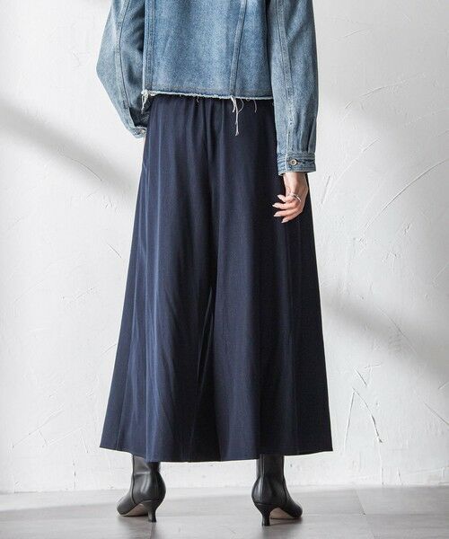 MAYSON GREY / メイソングレイ その他パンツ | シャンブレーイージーキュロットパンツ≪手洗い可能≫ | 詳細14