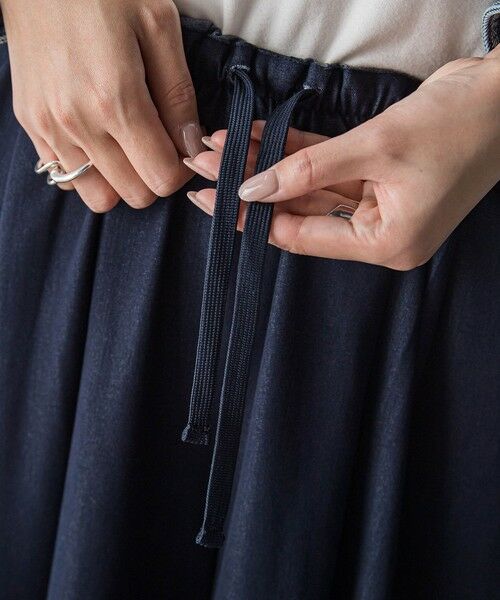 MAYSON GREY / メイソングレイ その他パンツ | シャンブレーイージーキュロットパンツ≪手洗い可能≫ | 詳細18