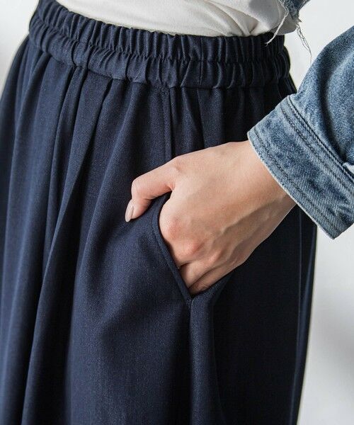 MAYSON GREY / メイソングレイ その他パンツ | シャンブレーイージーキュロットパンツ≪手洗い可能≫ | 詳細20