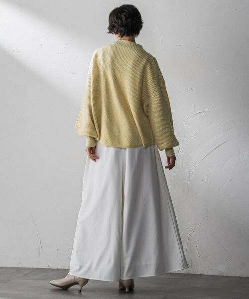 MAYSON GREY / メイソングレイ ニット・セーター | ラメリブボトルネックニット≪手洗い可能≫ | 詳細4