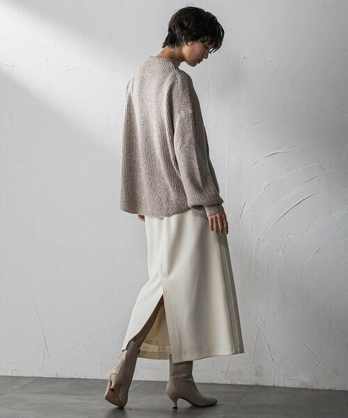 MAYSON GREY / メイソングレイ ニット・セーター | ラメリブボトルネックニット≪手洗い可能≫ | 詳細10