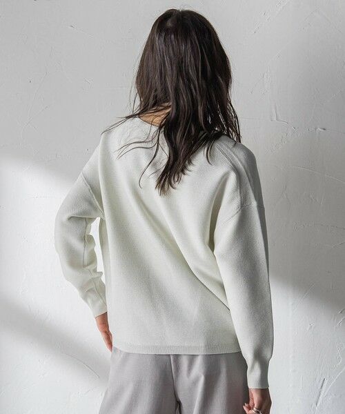 MAYSON GREY / メイソングレイ ニット・セーター | Vネックラメガーターニットプルオーバー≪手洗い可能≫ | 詳細3