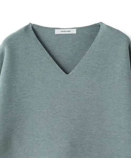 MAYSON GREY / メイソングレイ ニット・セーター | Vネックラメガーターニットプルオーバー≪手洗い可能≫ | 詳細19