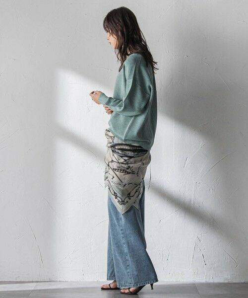 MAYSON GREY / メイソングレイ ニット・セーター | Vネックラメガーターニットプルオーバー≪手洗い可能≫ | 詳細15