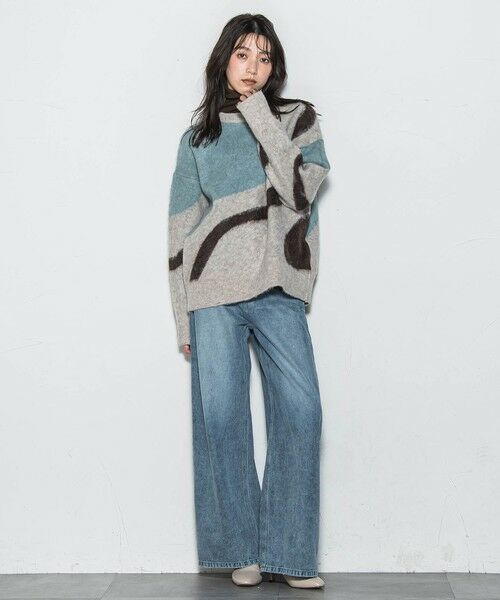 MAYSON GREY / メイソングレイ ニット・セーター | 【WEB限定】マーブルニット≪手洗い可能≫ | 詳細8