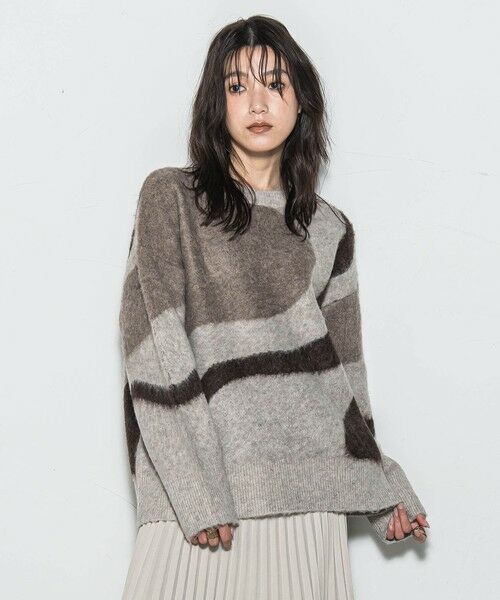 MAYSON GREY / メイソングレイ ニット・セーター | 【WEB限定】マーブルニット≪手洗い可能≫ | 詳細16