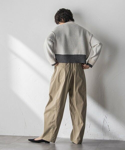 MAYSON GREY / メイソングレイ ニット・セーター | 【WEB限定】ハイネック配色ニット≪手洗い可能≫ | 詳細6