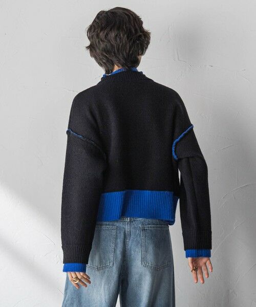 MAYSON GREY / メイソングレイ ニット・セーター | 【WEB限定】ハイネック配色ニット≪手洗い可能≫ | 詳細10
