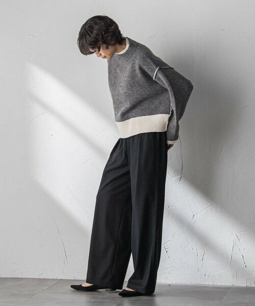 MAYSON GREY / メイソングレイ ニット・セーター | 【WEB限定】ハイネック配色ニット≪手洗い可能≫ | 詳細21