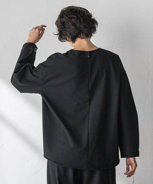 MAYSON GREY / メイソングレイ シャツ・ブラウス | 【叶えるSET UP】起毛フォルムスリーブブラウス≪手洗い可能≫ | 詳細3