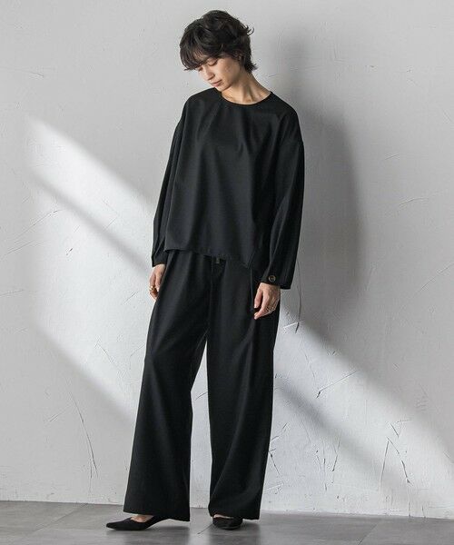 MAYSON GREY / メイソングレイ シャツ・ブラウス | 【叶えるSET UP】起毛フォルムスリーブブラウス≪手洗い可能≫ | 詳細4