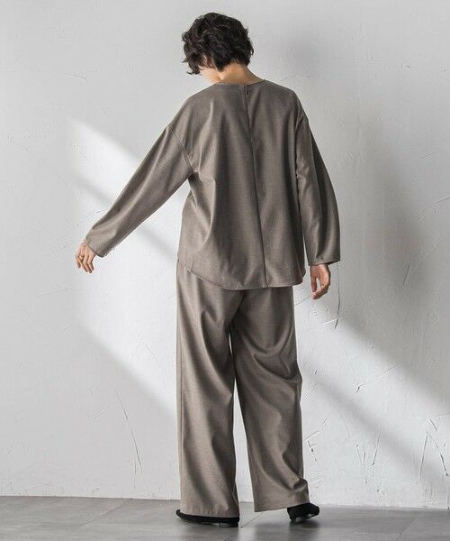 MAYSON GREY / メイソングレイ シャツ・ブラウス | 【叶えるSET UP】起毛フォルムスリーブブラウス≪手洗い可能≫ | 詳細12