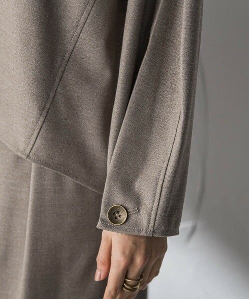 MAYSON GREY / メイソングレイ シャツ・ブラウス | 【叶えるSET UP】起毛フォルムスリーブブラウス≪手洗い可能≫ | 詳細14
