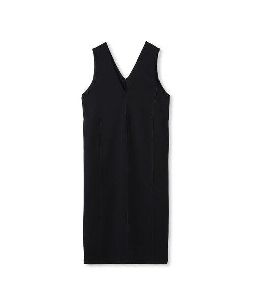 MAYSON GREY / メイソングレイ ロング・マキシ丈ワンピース | 【えらべるSET UP】叶えるVネックジャンパードレス≪手洗い可能≫ | 詳細10