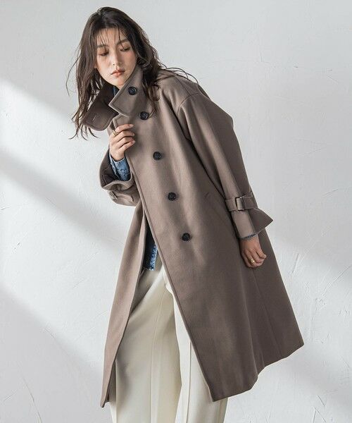 MAYSON GREY / メイソングレイ ダッフルコート | フェイクウールスタンドカラーコート | 詳細3