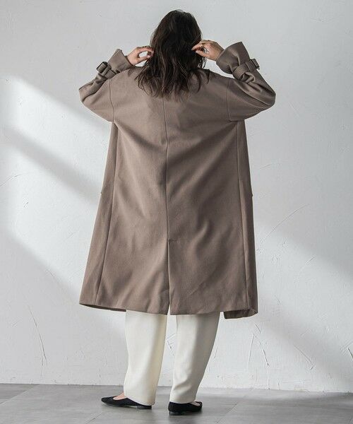 MAYSON GREY / メイソングレイ ダッフルコート | フェイクウールスタンドカラーコート | 詳細6