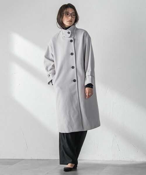 MAYSON GREY / メイソングレイ ダッフルコート | フェイクウールスタンドカラーコート | 詳細16
