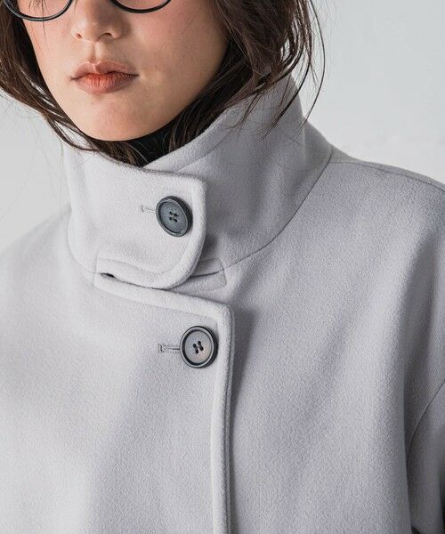 MAYSON GREY / メイソングレイ ダッフルコート | フェイクウールスタンドカラーコート | 詳細17