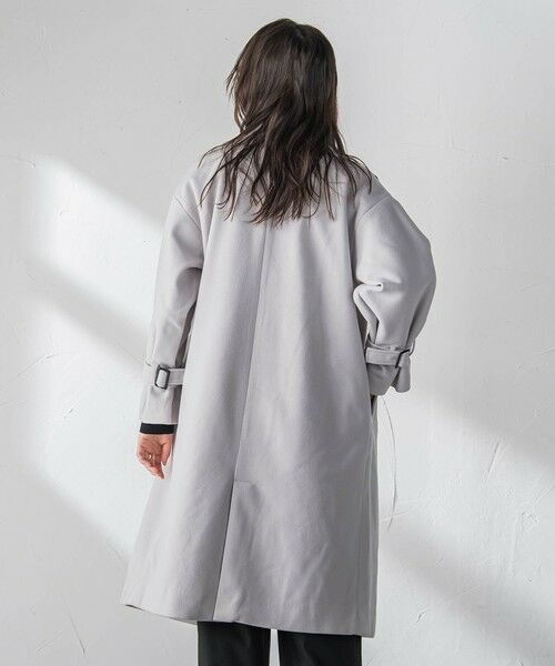 MAYSON GREY / メイソングレイ ダッフルコート | フェイクウールスタンドカラーコート | 詳細9