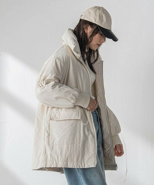 MAYSON GREY / メイソングレイ テーラードジャケット | 中綿リバーシブルコート≪手洗い可能≫ | 詳細2