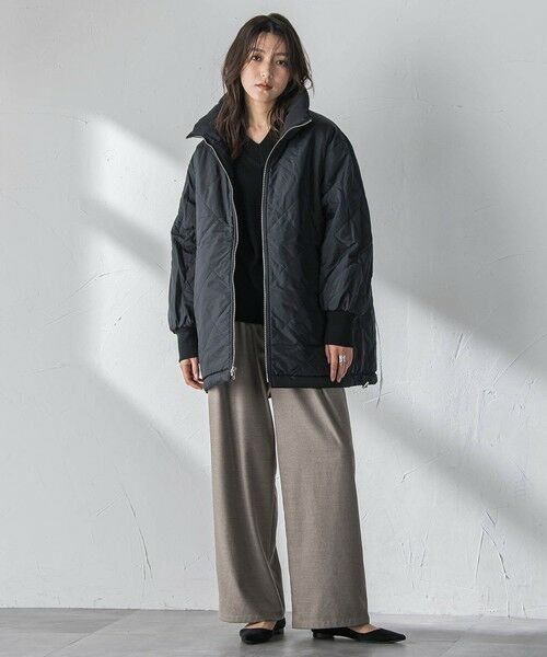 MAYSON GREY / メイソングレイ テーラードジャケット | 中綿リバーシブルコート≪手洗い可能≫ | 詳細21