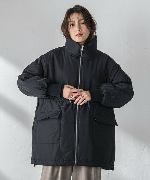 MAYSON GREY / メイソングレイ テーラードジャケット | 中綿リバーシブルコート≪手洗い可能≫ | 詳細26