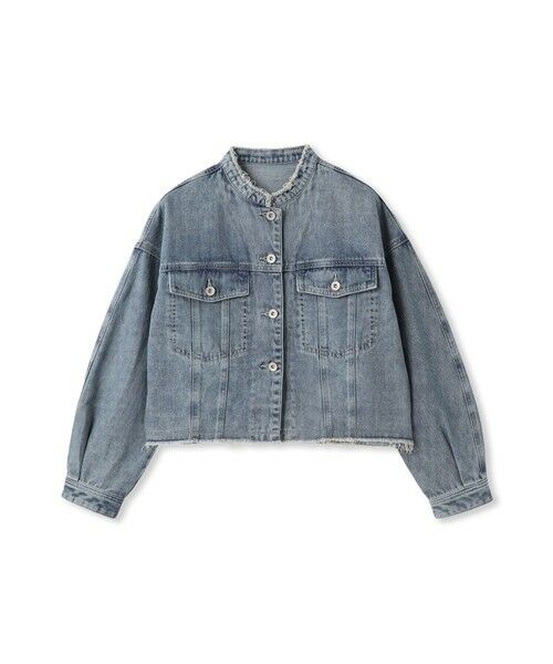 MAYSON GREY / メイソングレイ テーラードジャケット | デニムショートジャケット≪洗濯機で洗える≫ | 詳細20