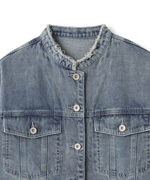 MAYSON GREY / メイソングレイ テーラードジャケット | デニムショートジャケット≪洗濯機で洗える≫ | 詳細22