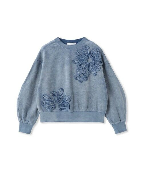 MAYSON GREY / メイソングレイ カットソー | フラワーモチーフプルオーバー≪洗濯機で洗える≫ | 詳細19