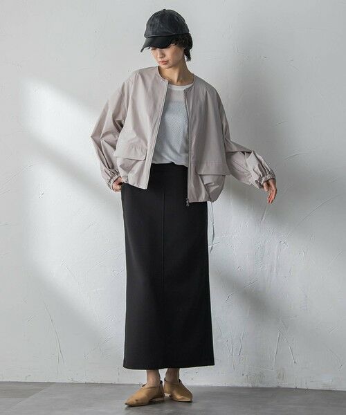 MAYSON GREY / メイソングレイ カットソー | ”肌が喜ぶ”前後2WAYクルーネックロンT≪手洗い可能≫ | 詳細14