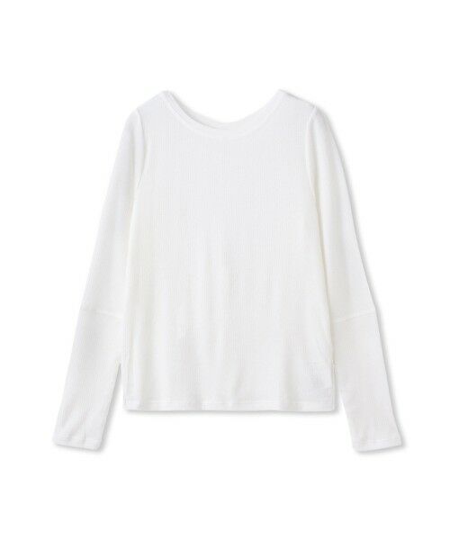 MAYSON GREY / メイソングレイ カットソー | ”肌が喜ぶ”前後2WAYクルーネックロンT≪手洗い可能≫ | 詳細15