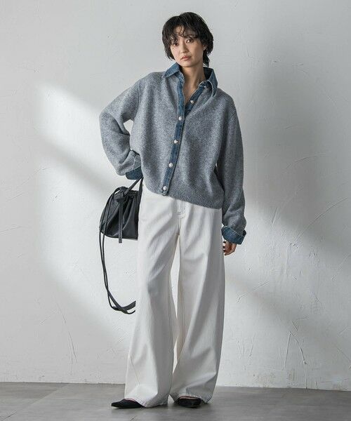 MAYSON GREY / メイソングレイ デニムパンツ | デニムワイドパンツ≪洗濯機で洗える≫ | 詳細14