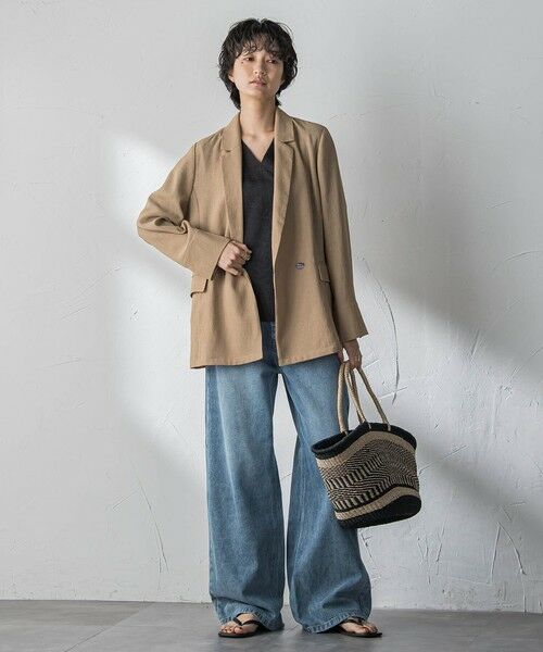 MAYSON GREY / メイソングレイ デニムパンツ | デニムワイドパンツ≪洗濯機で洗える≫ | 詳細30