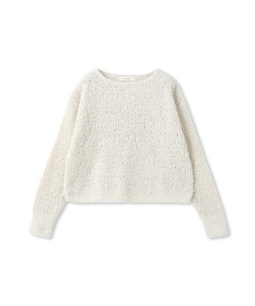 MAYSON GREY / メイソングレイ ニット・セーター | ファンシーヤーンボートネックニットプルオーバー≪手洗い可能≫ | 詳細10