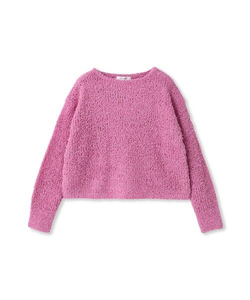 MAYSON GREY / メイソングレイ ニット・セーター | ファンシーヤーンボートネックニットプルオーバー≪手洗い可能≫ | 詳細21