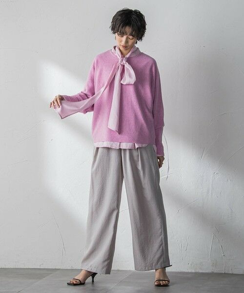 MAYSON GREY / メイソングレイ シャツ・ブラウス | ボウタイ付きデニムシャツ≪洗濯機で洗える≫ | 詳細9