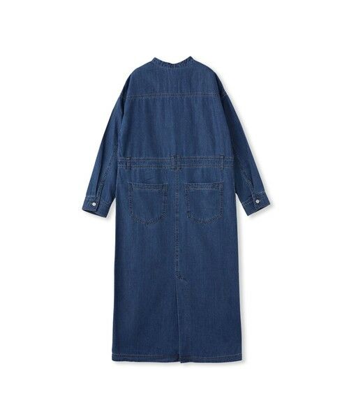 MAYSON GREY / メイソングレイ ロング・マキシ丈ワンピース | デニムバンドカラーシャツワンピース | 詳細8