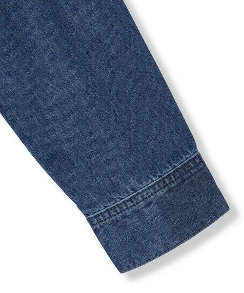 MAYSON GREY / メイソングレイ ロング・マキシ丈ワンピース | デニムバンドカラーシャツワンピース | 詳細10