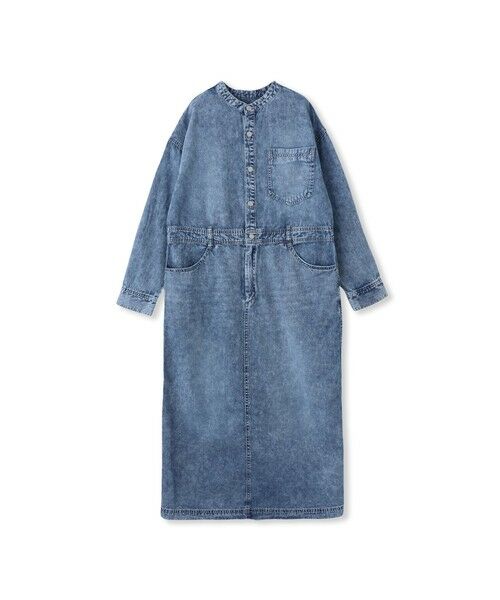 MAYSON GREY / メイソングレイ ロング・マキシ丈ワンピース | デニムバンドカラーシャツワンピース | 詳細23