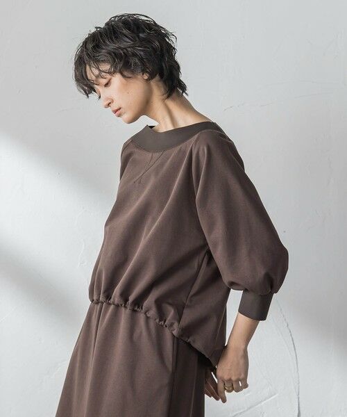 MAYSON GREY / メイソングレイ ロング・マキシ丈ワンピース | ボートネックドロストヘムスカートセットアップ | 詳細2