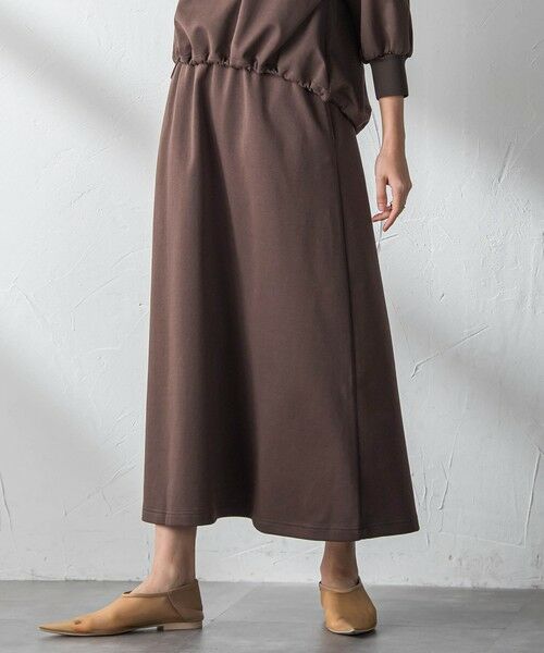 MAYSON GREY / メイソングレイ ロング・マキシ丈ワンピース | ボートネックドロストヘムスカートセットアップ | 詳細3
