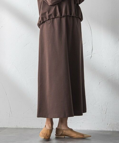 MAYSON GREY / メイソングレイ ロング・マキシ丈ワンピース | ボートネックドロストヘムスカートセットアップ | 詳細4