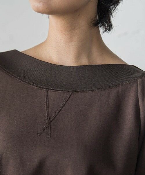 MAYSON GREY / メイソングレイ ロング・マキシ丈ワンピース | ボートネックドロストヘムスカートセットアップ | 詳細8