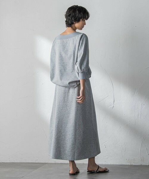 MAYSON GREY / メイソングレイ ロング・マキシ丈ワンピース | ボートネックドロストヘムスカートセットアップ | 詳細16