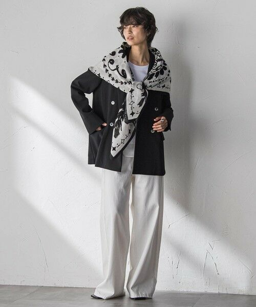 MAYSON GREY / メイソングレイ カットソー | ポンチローマラウンドヘムドッキングプルオーバー | 詳細9