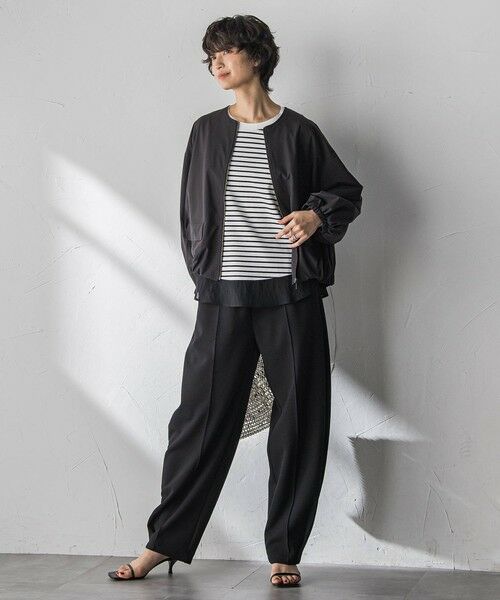 MAYSON GREY / メイソングレイ カットソー | ポンチローマラウンドヘムドッキングプルオーバー | 詳細19