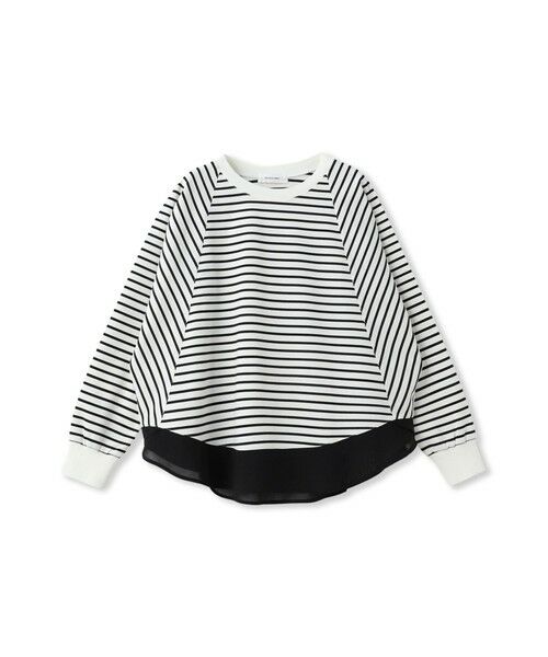 MAYSON GREY / メイソングレイ カットソー | ポンチローマラウンドヘムドッキングプルオーバー | 詳細21