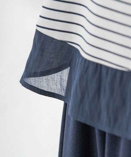 MAYSON GREY / メイソングレイ カットソー | ポンチローマラウンドヘムドッキングプルオーバー | 詳細27