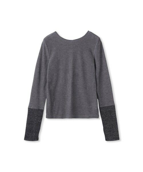 MAYSON GREY / メイソングレイ カットソー | 2WAYラメカフスインナー≪洗濯機で洗える≫ | 詳細15