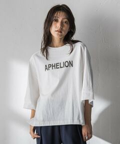 MAYSON GREY / メイソングレイ カットソー | ロゴプリントワイドスリーブプルオーバー